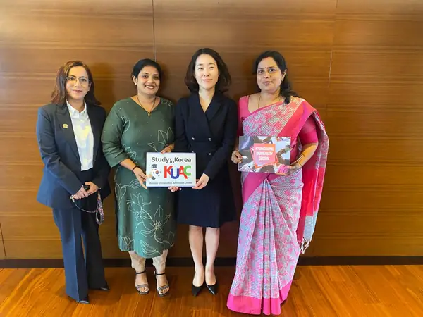 Campus One team with international university partners — photo 30
